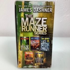 James Dashner The amaze Runner Series 1-5 complete set